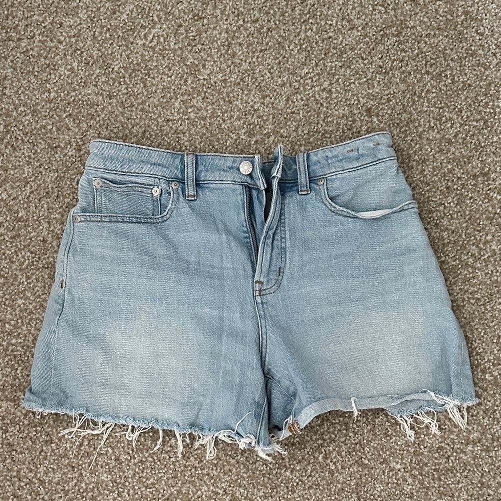 Madewell The Curvy Perfect Mid-Length Jean Short